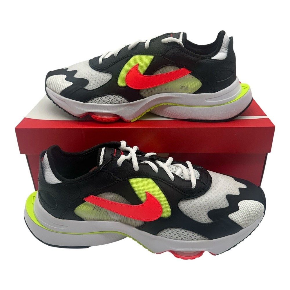Nike Air Zoom Division Shoes Mens Sz 10 Black/Flash Crimson/White Volt Sneakers